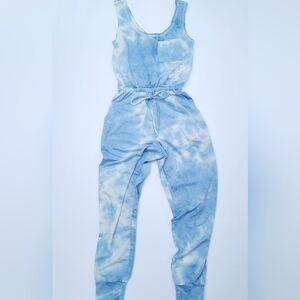 Alter'd State One Piece Jumpsuit Pant Jogger Blue TieDye Intimates XS
